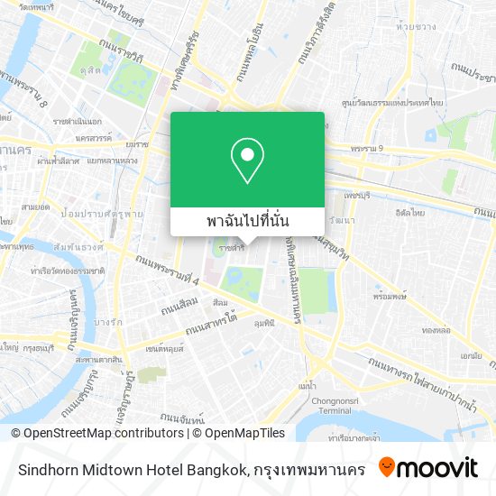 Sindhorn Midtown Hotel Bangkok แผนที่