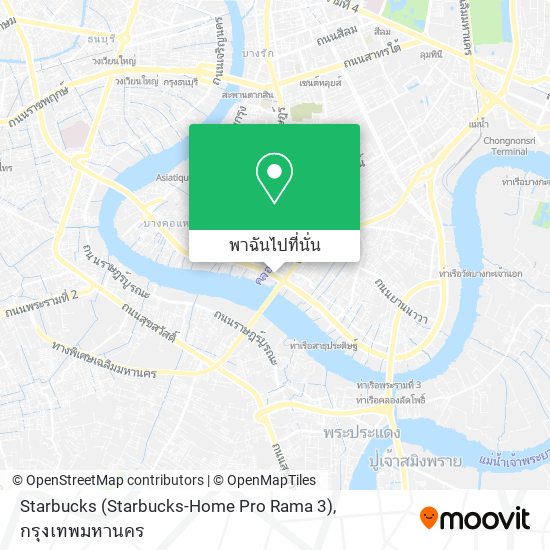 Starbucks (Starbucks-Home Pro Rama 3) แผนที่