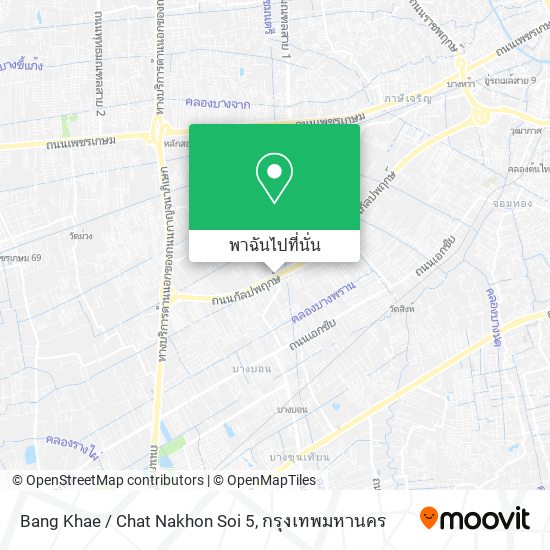 Bang Khae / Chat Nakhon Soi 5 แผนที่