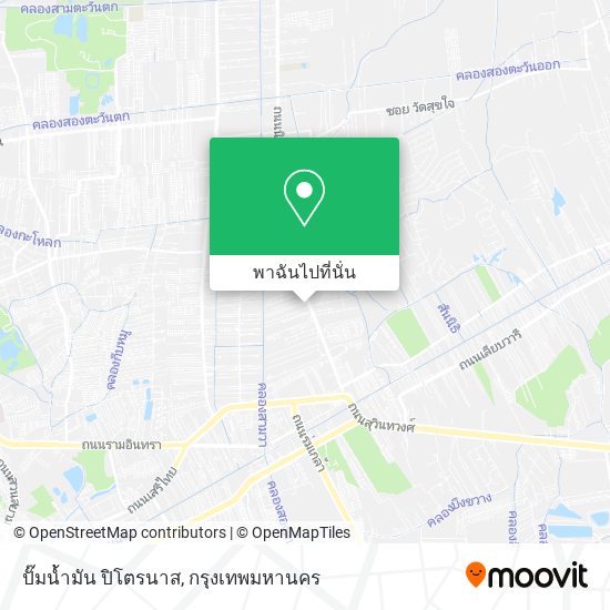 ปั๊มน้ำมัน ปิโตรนาส แผนที่