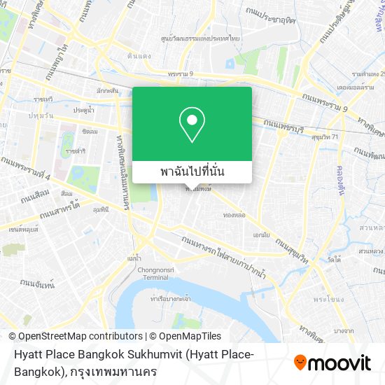 Hyatt Place Bangkok Sukhumvit แผนที่