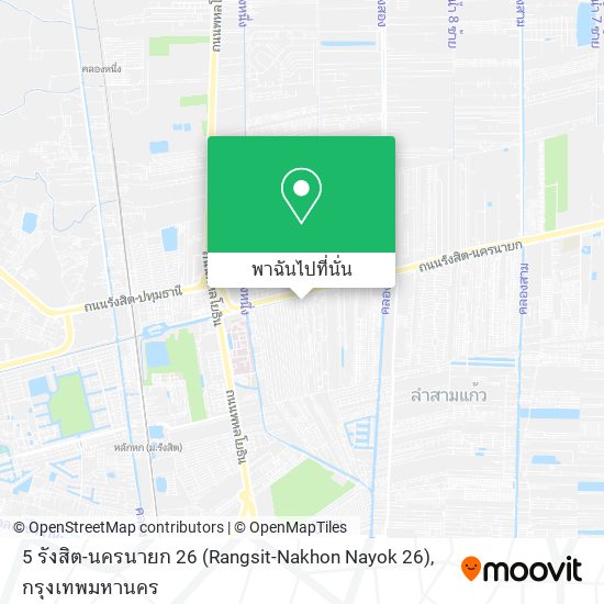 5 รังสิต-นครนายก 26 (Rangsit-Nakhon Nayok 26) แผนที่