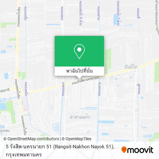 5 รังสิต-นครนายก 51 (Rangsit-Nakhon Nayok 51) แผนที่