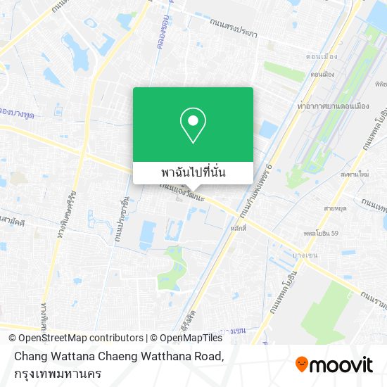 Chang Wattana Chaeng Watthana Road แผนที่