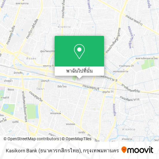 Kasikorn Bank (ธนาคารกสิกรไทย) แผนที่