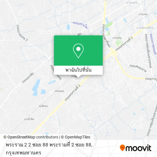 พระราม 2 2 ซอย 88 พระรามที่ 2 ซอย 88 แผนที่