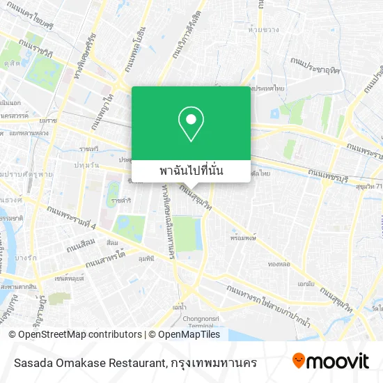 Sasada Omakase Restaurant แผนที่