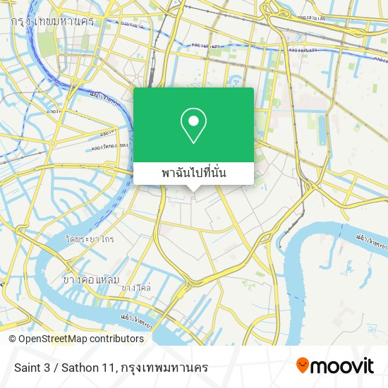 Saint 3 / Sathon 11 แผนที่