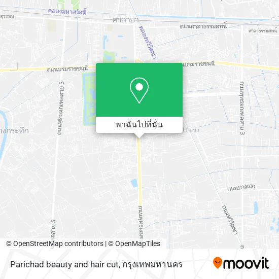 Parichad beauty and hair cut แผนที่