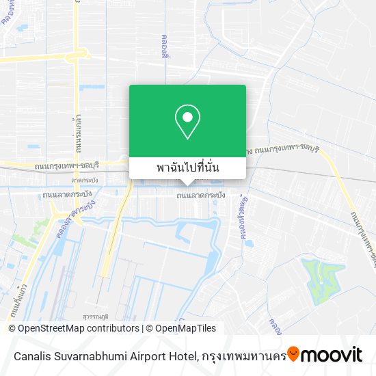 Canalis Suvarnabhumi Airport Hotel แผนที่