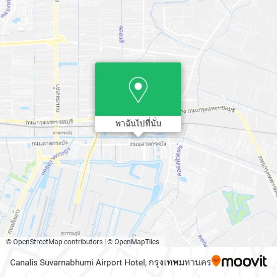 Canalis Suvarnabhumi Airport Hotel แผนที่
