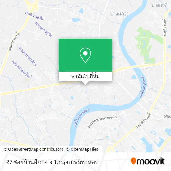 27 ซอยบ้านฝั่งกลาง 1 แผนที่