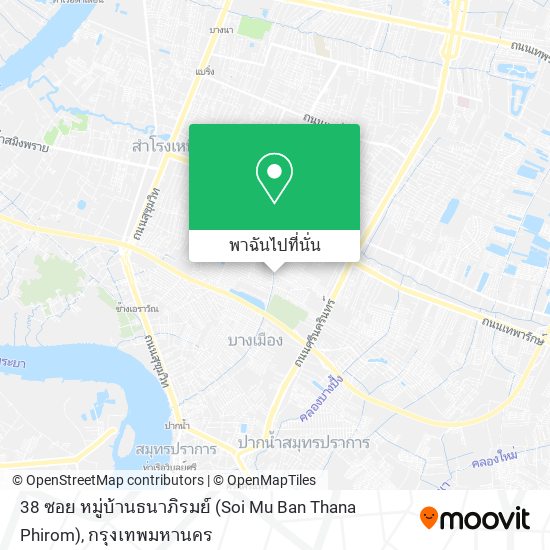 38 ซอย หมู่บ้านธนาภิรมย์ (Soi Mu Ban Thana Phirom) แผนที่