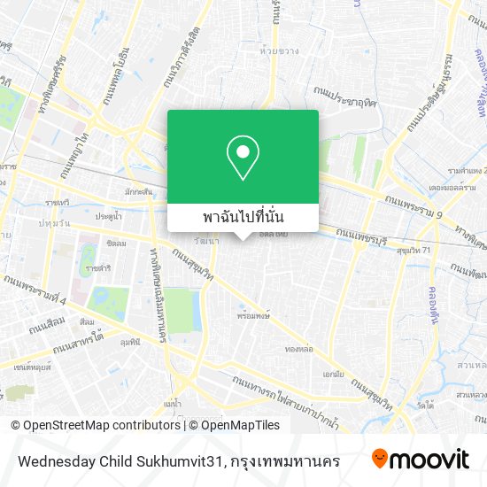 Wednesday Child Sukhumvit31 แผนที่