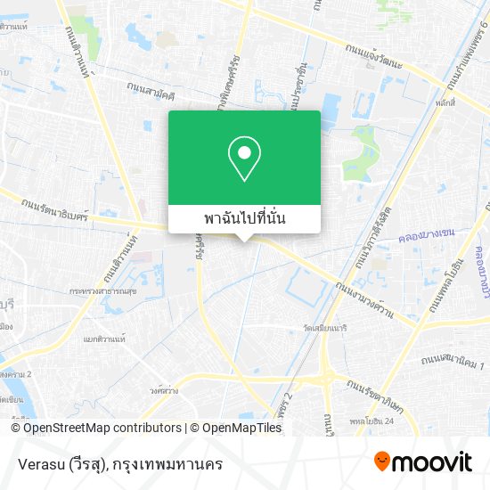 Verasu (วีรสุ) แผนที่