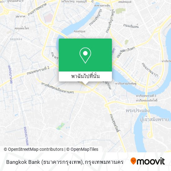 Bangkok Bank (ธนาคารกรุงเทพ) แผนที่