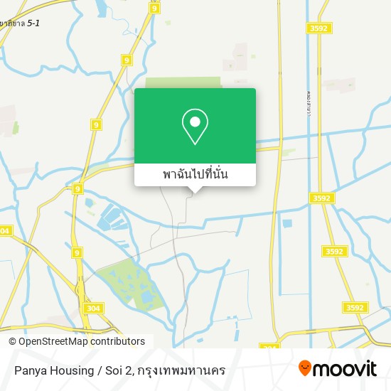 Panya Housing / Soi 2 แผนที่