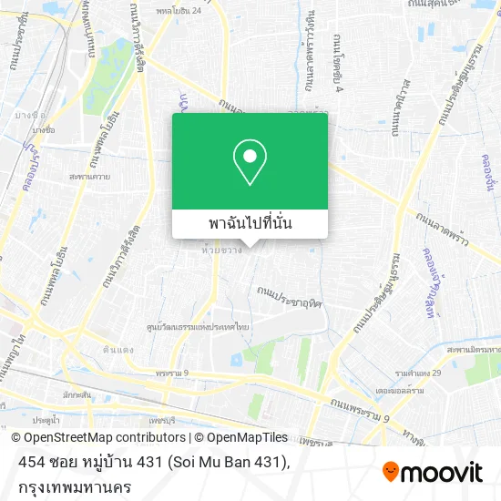 454 ซอย หมู่บ้าน 431 (Soi Mu Ban 431) แผนที่