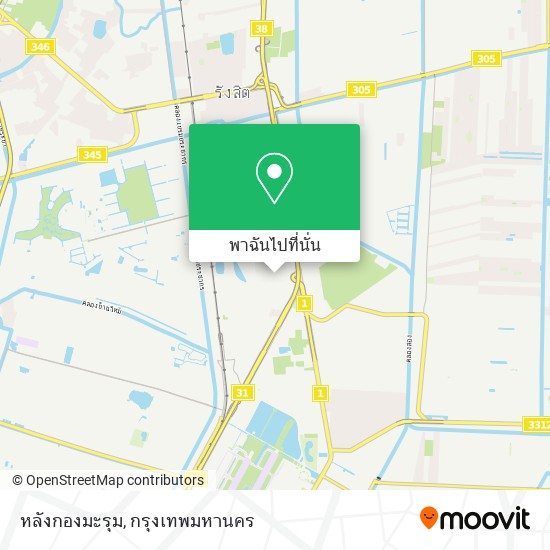 หลังกองมะรุม แผนที่