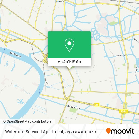 Waterford Serviced Apartment แผนที่