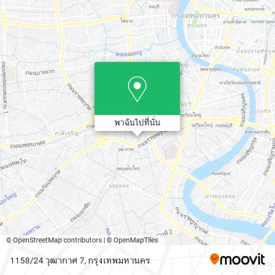 1158/24 วุฒากาศ 7 แผนที่