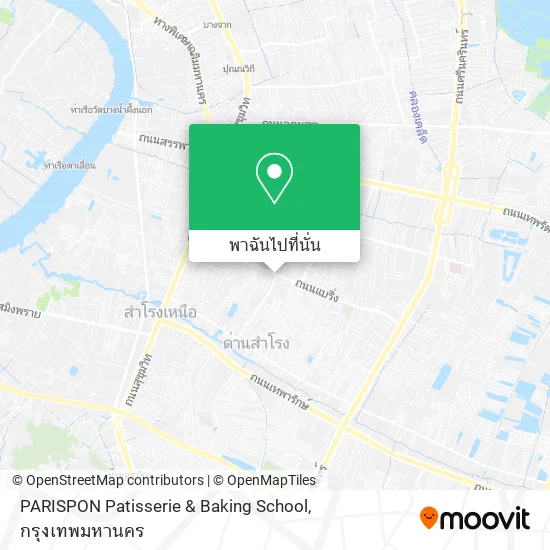 PARISPON  Patisserie & Baking School แผนที่
