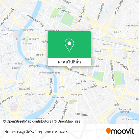 ข้าวขาหมูเลิศรส แผนที่