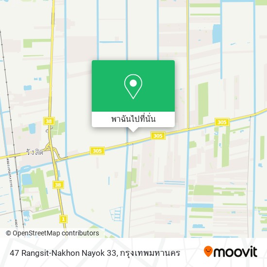 47 Rangsit-Nakhon Nayok 33 แผนที่