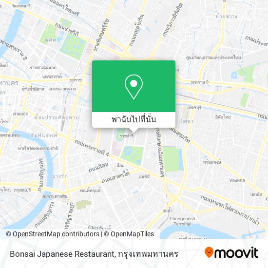 Bonsai Japanese Restaurant แผนที่