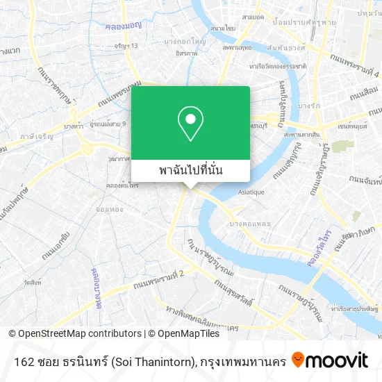 162 ซอย ธรนินทร์ (Soi Thanintorn) แผนที่