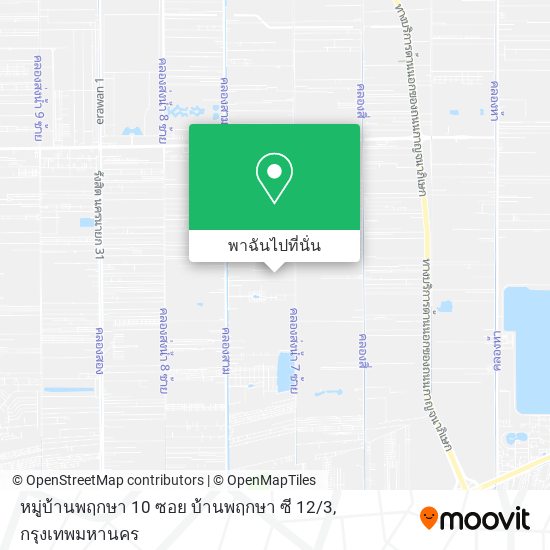 หมู่บ้านพฤกษา 10 ซอย บ้านพฤกษา ซี 12 / 3 แผนที่