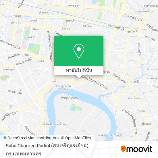 Saha Charoen Radial (สหเจริญเรเดียล) แผนที่