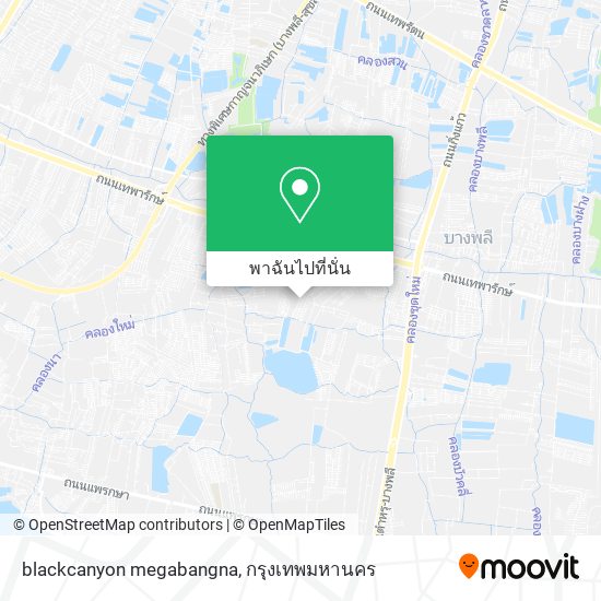 blackcanyon megabangna แผนที่