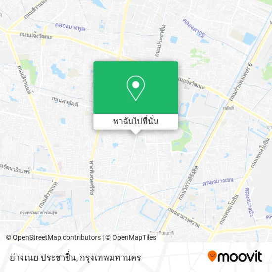 ย่างเนย ประชาชื่น แผนที่