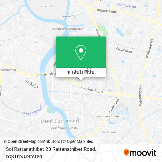 Soi Rattanathibet 28 Rattanathibet Road แผนที่