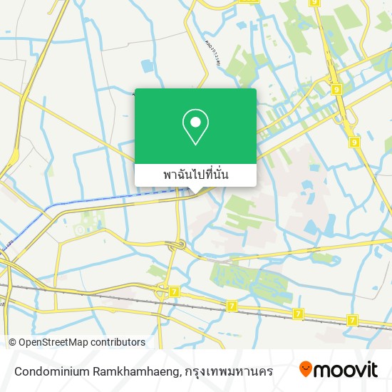 Condominium Ramkhamhaeng แผนที่