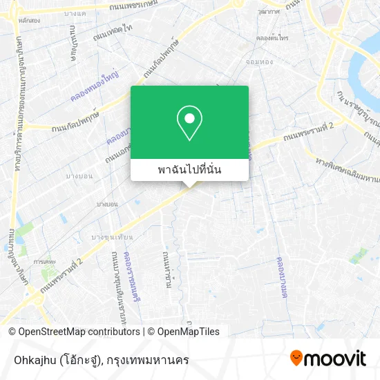 Ohkajhu (โอ้กะจู๋) แผนที่