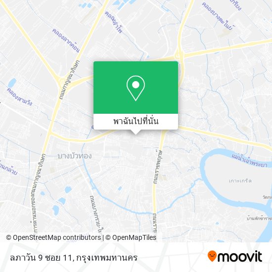 ลภาวัน 9 ซอย 11 แผนที่