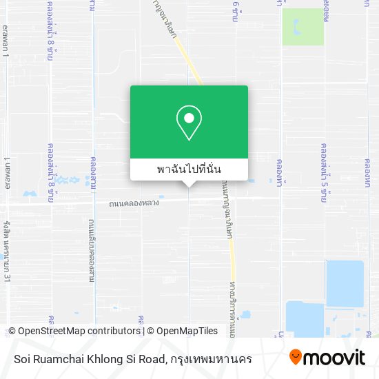 Soi Ruamchai Khlong Si Road แผนที่