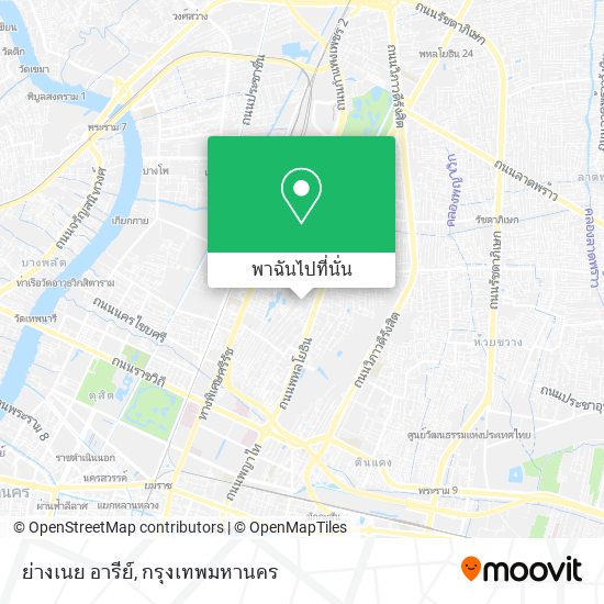 ย่างเนย อารีย์ แผนที่