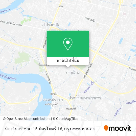 มิตรไมตรี ซอย 15 มิตรไมตรี 16 แผนที่