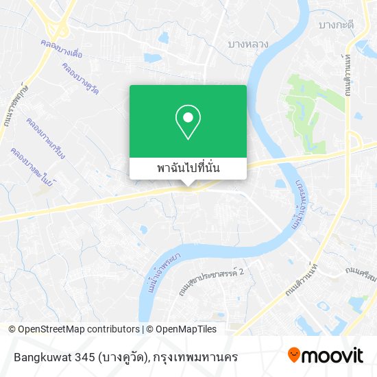 Bangkuwat 345 (บางคูวัด) แผนที่