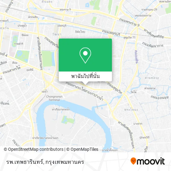 รพ.เทพธารินทร์ แผนที่