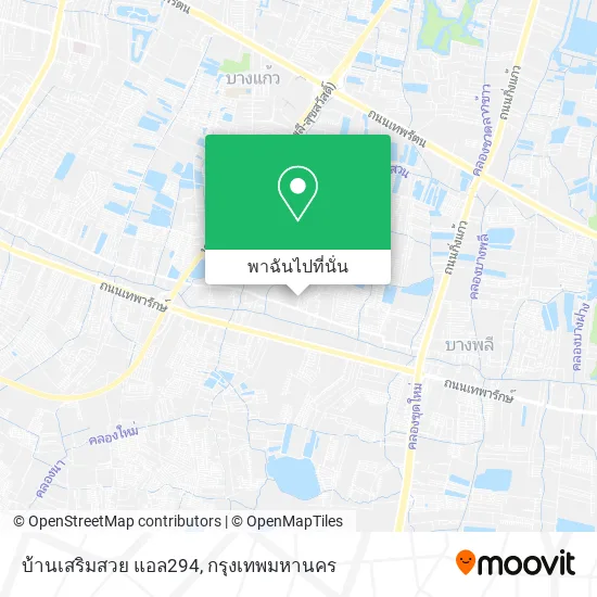 บ้านเสริมสวย​ แอล294 แผนที่