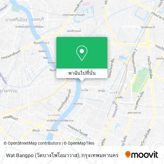 Wat Bangpo (วัดบางโพโอมาวาส) แผนที่