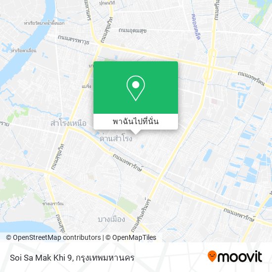 Soi Sa Mak Khi 9 แผนที่
