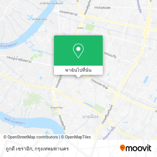 ถูกดี เซรามิก แผนที่