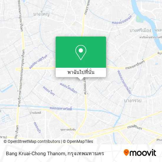 Bang Kruai-Chong Thanom แผนที่