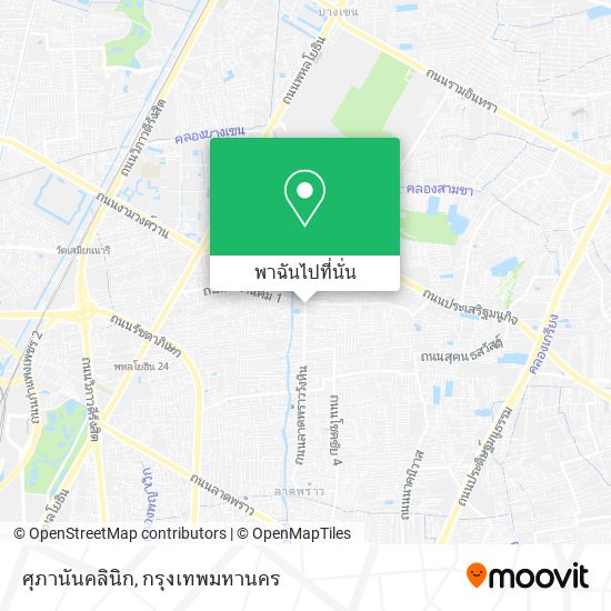 ศุภานันคลินิก แผนที่