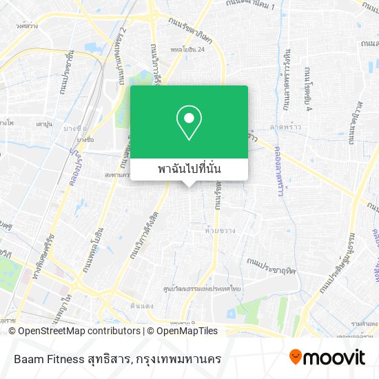 Baam Fitness สุทธิ​สาร แผนที่